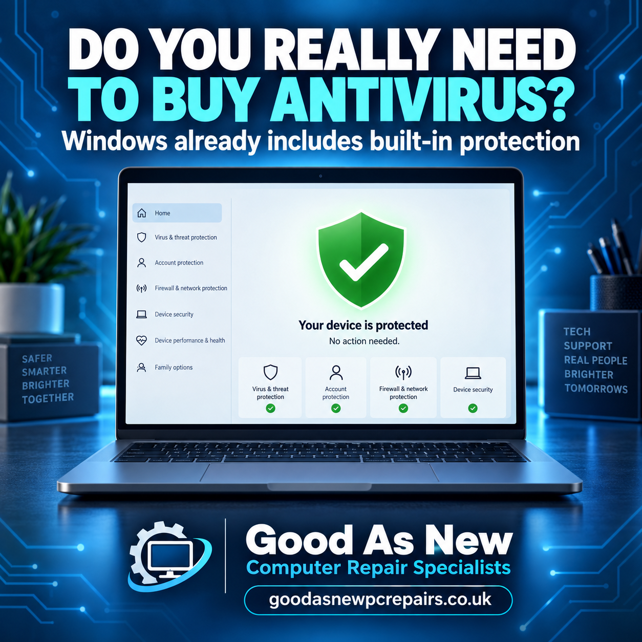 Do You Need to Buy Antivirus for Your Laptop or PC?